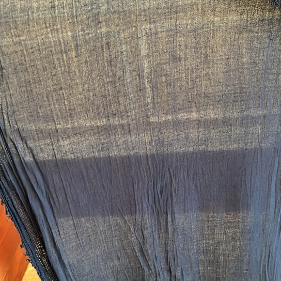 Nordstrom Rack Blue Scarf Wrap - Picture 5 of 6